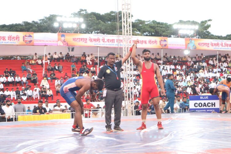 महाराष्ट्र राज्य अजिंक्यपद कुस्ती स्पर्धेत धाराशिवचा मनोज माने अंतिम फेरीत