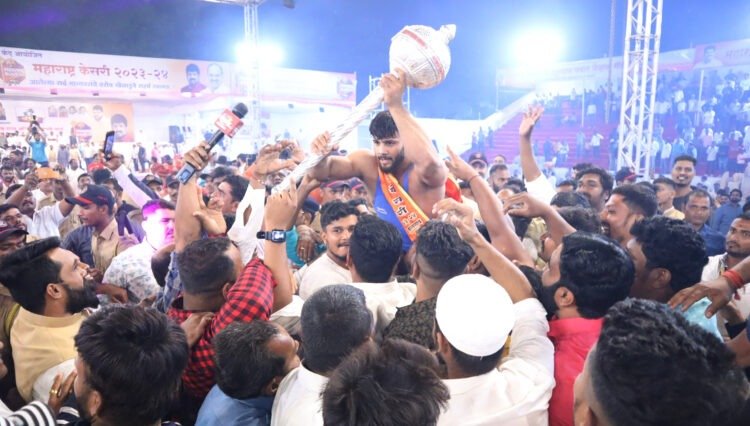 सिकंदर शेख नवा महाराष्ट्र केसरी