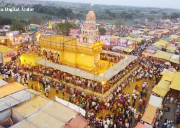 येळकोट , येळकोट जयघोषाने मैलारपूर नगरी दुमदुमली