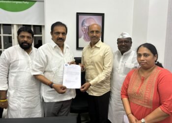 राष्ट्रवादी काँग्रेस पक्षाच्या प्रदेश सरचिटणीसपदी डॉ.प्रतापसिंह पाटील यांची नियुक्ती