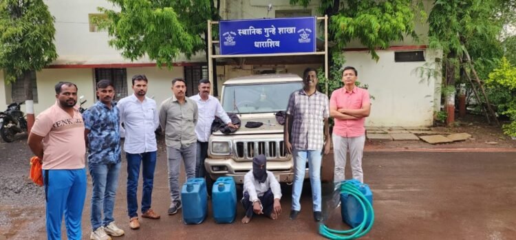 राष्ट्रीय महामार्गावर चाकूचा धाक दाखवून वाहनातील डिझेल चोरी करणारा आरोपी जेरबंद