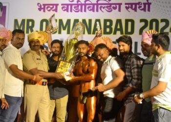 धाराशिव श्री शरीरसौष्ठव स्पर्धेला उत्स्फूर्त प्रतिसाद, सरफराज कुरेशी विजेते