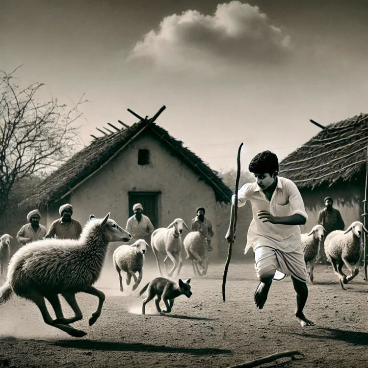 मेंढपाळाच्या मुलाची गोष्ट : खोटे बोलण्याचे दुष्परिणाम