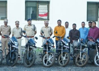 धाराशिव : मोटारसायकल चोरीच्या टोळीचा पर्दाफाश