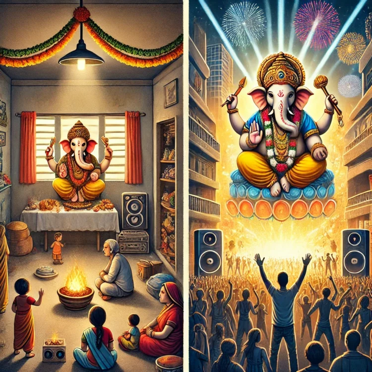 गणेशोत्सव: काळाच्या ओघात बदलणारा उत्सव