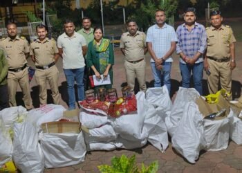 उमरग्यात प्रतिबंधित गुटखा जप्त, दुकानदारावर गुन्हा दाखल