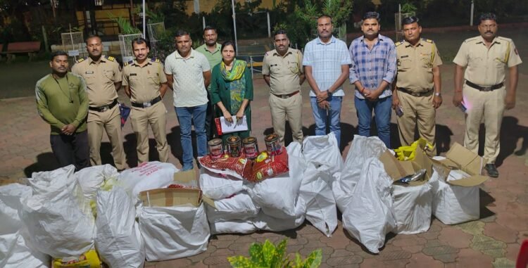 उमरग्यात प्रतिबंधित गुटखा जप्त, दुकानदारावर गुन्हा दाखल