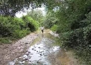 मुरूम – स्वातंत्र्याला ७७ वर्षे उलटूनही रस्त्याअभावी शेतकऱ्यांची चिखलातून पायपीट