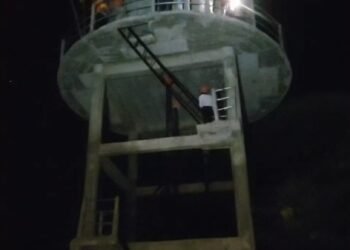 तुळजापूर: पवनचक्की वादातून हल्ला झालेल्या सरपंचांचे ‘शोले स्टाईल’ आंदोलन