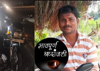 अणदूरजवळ भीषण अपघात, महावितरण कर्मचाऱ्यांचा मृत्यू