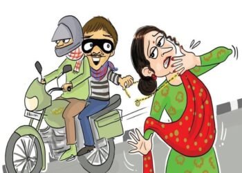 धाराशिवमध्ये महिलेच्या गळ्यातील सोनसाखळी चोरी