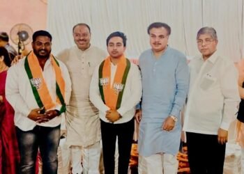 अक्षय ढोबळे आणि राणा बनसोडे यांचा भाजपमध्ये प्रवेश