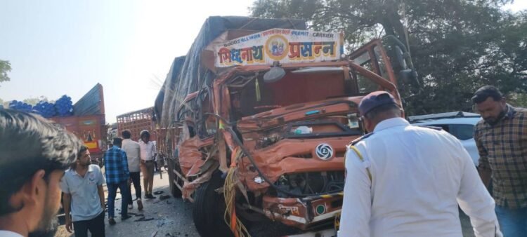 मुंबई-हैदराबाद महामार्गावर भीषण अपघात