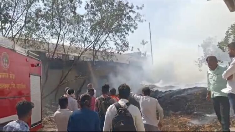 तुळजापूरच्या सूतगिरणीला लागली आग की घोटाळ्याच्या ठिकाणी पुरावे जाळले?