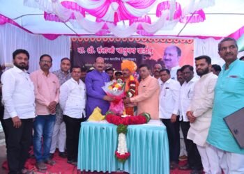 भाजप जिल्हाध्यक्ष संताजी चालुक्य-पाटील यांचा वाढदिवस विविध उपक्रमांनी साजरा