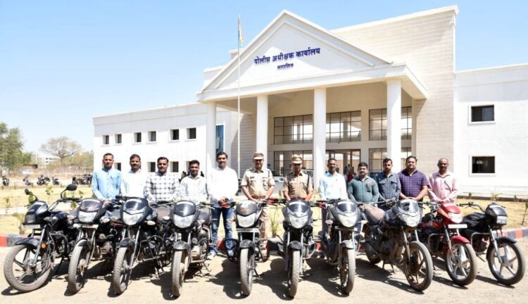 धाराशिव जिल्ह्यात मोटरसायकल चोरी प्रकरणातील आरोपी जेरबंद