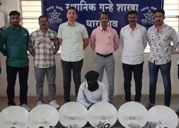 धाराशिव-  टेलिकॉम टॉवरवरील उपकरणे चोरी करणारा इंजिनियर गजाआड