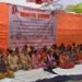 यात्रा मैदान मोकळे करण्यासाठी महिलांचे आमरण उपोषण सुरू!
