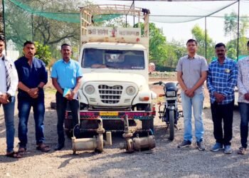 पानबुडी मोटर चोरी प्रकरणी आरोपीला अटक; नऊ लाखांचा मुद्देमाल जप्त