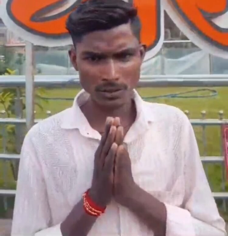 धाराशिव: छत्रपती शिवाजी महाराज पुतळ्यासमोर अश्लील हावभाव करणाऱ्या तरुणाची अखेर माफी