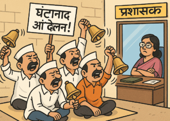 धाराशिवमध्ये ‘घंटानाद’ जोरात, पण मॅडम म्हणतात, ‘मला घंटा फरक पडत नाही!’