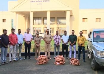 धाराशिव: पवनचक्कीतील तांबे चोरणारी टोळी गजाआड