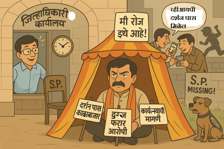 धाराशिव कचेरीत खासदारांचा पारा चढला, अधिकाऱ्यांची भंबेरी उडाली!