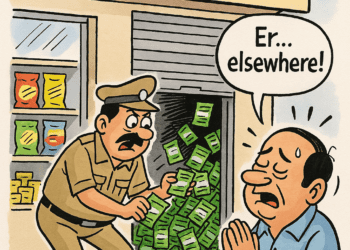 बाबांच्या दुकानात चिप्स कुरकुऱ्यांआडून गुटख्याचा महाप्रसाद? पोलिसांचा ‘कुरकुरीत’ छापा!