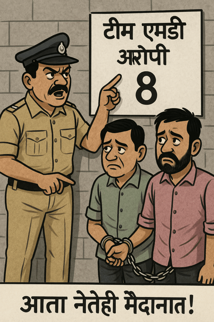 परंड्याचं ‘एमडी’ पुराण २.०: पिक्चर अभी बाकी है… पण नेते मैदानात!