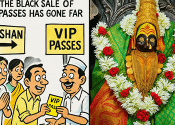 तुळजापुरात भक्तीचा ‘बायपास’ आणि VIP पासचा काळा बाजार !