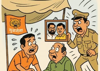 “मटका”चा सटका! जुगाराच्या मांडवात ‘युवासेनेचा’ झेंडा !