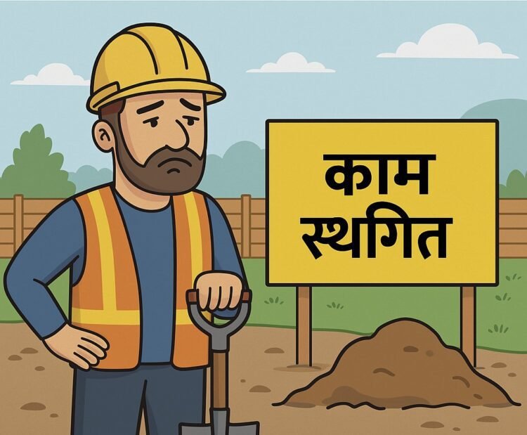 धाराशिव शहरातील उद्याने, मैदानं, रस्ते आणि शासकीय आरोग्य योजनांवर ‘स्थगिती’चा आघात!