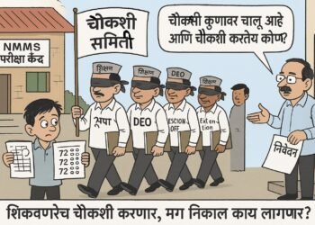 NMMS चौकशी समिती वादात: ‘आपल्याच’ अधिकाऱ्यांची नियुक्ती, चौकशी फार्स की बचाव?