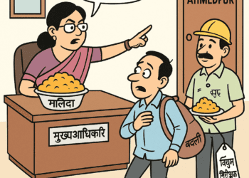 धाराशिव नगरपालिकेचा ‘घोटाळे स्पेशल’ मेन्यू: ‘मलिदा’ भरपूर, बदली ‘वेटिंग’वर, आरोग्य सांभाळायला इंजिनियर हजर!