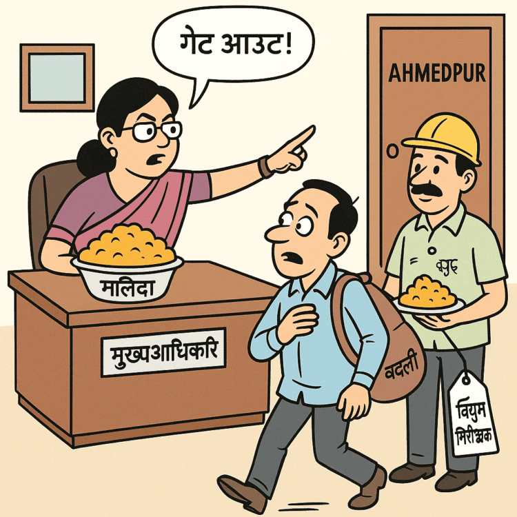 धाराशिव नगरपालिकेचा ‘घोटाळे स्पेशल’ मेन्यू: ‘मलिदा’ भरपूर, बदली ‘वेटिंग’वर, आरोग्य सांभाळायला इंजिनियर हजर!