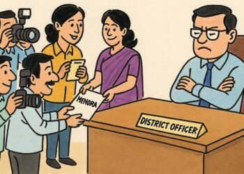 “निवेदन देण्याच्या नावाने फोटो हौस यात्रा!”