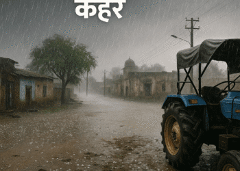 उमरग्यात अवकाळी पावसाचा कहर: वीज पडून शेतकऱ्याचा मृत्यू, गाय – बैलही दगावला