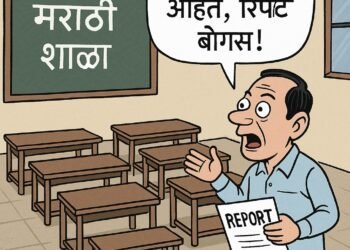 शाळा रिकामी, पटसंख्या शून्य… पण कारभार ‘भारी’!