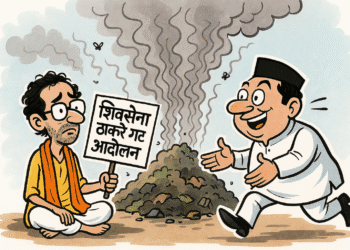 कचरा डेपोचा सुगंध: धाराशिवमध्ये श्रेय घेण्यासाठी नेत्यांमध्ये ‘दुर्गंधीयुक्त’ जुंपली!