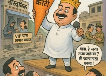 तुळजापूर होणार ‘तिरुपती’ की विकासाचा नवा ‘गाजर’ प्रकार? आमदार राणा पाटलांच्या घोषणेने जनतेत हशा!