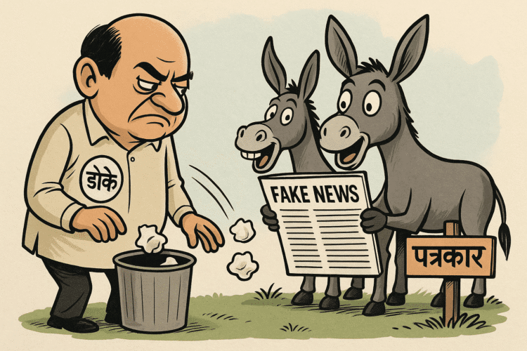 धाराशिवमध्ये ‘डोकं’ चाललं, पण प्रकरण अंगलटलं! बातमी छापण्याआधीच झाली रद्दी!