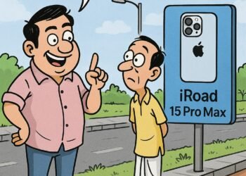 धाराशिवकरांचा सवाल: अहो कंत्राटदार साहेब, हाच का तुमचा ‘अ‍ॅपल’ दर्जाचा रस्ता?