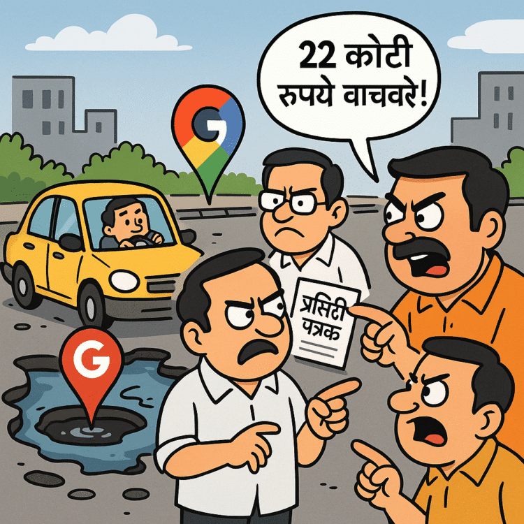 व्वा रे धाराशिवकर! रस्ते झालेत ‘वेटिंग’वर, नेते मात्र ‘क्रेडिट’साठी लागलेत फाईटिंगवर!