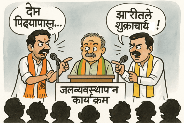 धाराशिवमध्ये पाण्याआधी वाहते राजकीय ‘डुरकी’!