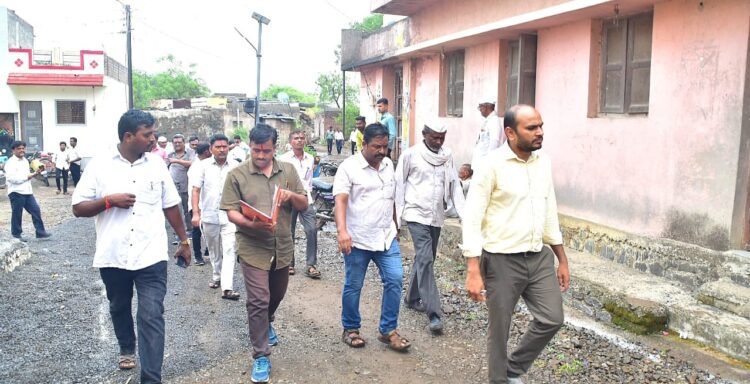 धाराशिव जिल्ह्यात संत गाडगे बाबा ग्रामस्वच्छता अभियानाची विभागीय समितीकडून पाहणी