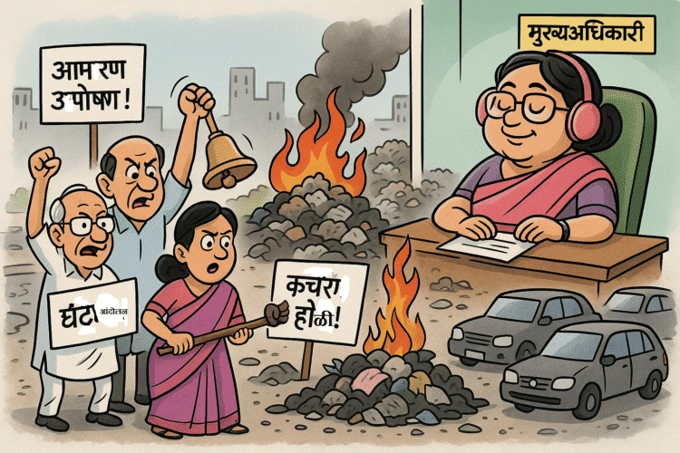 धाराशिव नगरपालिकेचा अजब गजब कारभार: मॅडम सुसाट, जनता कोमात!