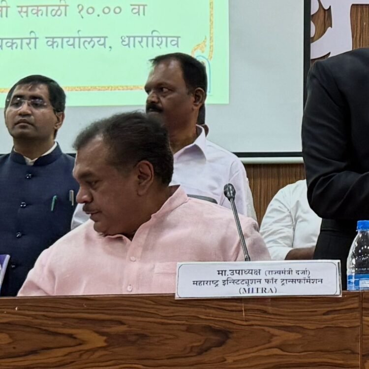 थाटामाटात ‘राज्यमंत्री’, पण दर्जा कागदावर नाही! राणा पाटलांच्या नेमप्लेटची जिल्ह्यात जोरदार चर्चा!