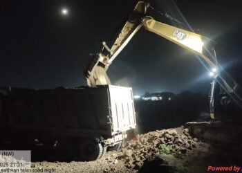 सोलापूर-धाराशिव रेल्वे मार्गाच्या कामासाठी अवैध गौण खनिज उत्खनन