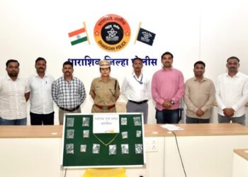 धाराशिव स्थानिक गुन्हे शाखेचा दणका: साडेआठ तोळे सोन्यासह सराईत घरफोड्या गजाआड