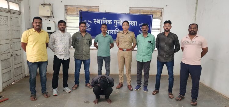 सतरा गुन्ह्यांत हवा असलेला कुख्यात ‘कुक्या’ अखेर गजाआड; स्थानिक गुन्हे शाखेची मोठी कारवाई
